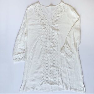 Lace Tunic Swim Cover Up